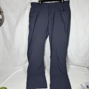 Eddie Bauer Men's‎ Casual Performance Dress Pants Size 36/32 Navy Blue